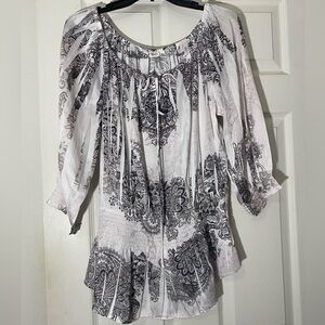 Cato Patterned Blouse